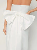 Vestido Formal Novia Civil Blanco Mujer Nc 10