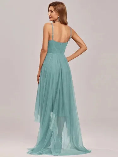 Vestidos Mullet Fiesta Graduaciones Tirantes Tul  Ep 56c