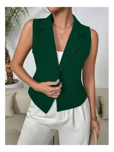 Blazer Chaleco Gillette Mujer Bolero Bb 47