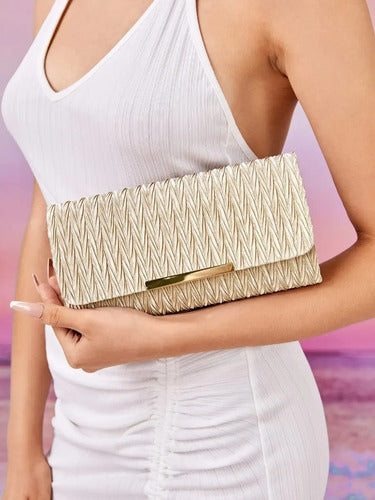 Cartera Fiesta Coctel Día Noche Clutch Mano Ct 10