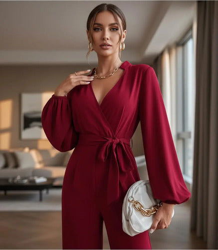 Jumpsuit manga larga · EL 159 - vista 2