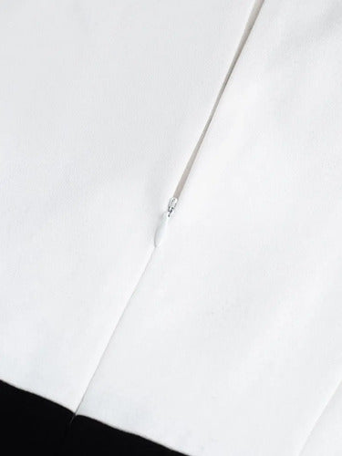 Vestido Ajustado Oficina Cóctel Escote Cruzado Mangas Va 585