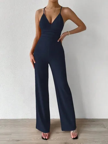 Entero Jumpsuit Mono Fiesta Espalda Descubierta El 105