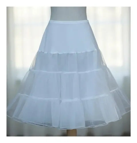 Falso Enagua Crinolina Vestido De Huasa Y Pin Up Vintage