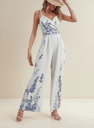 Entero Jumpsuit Mono Estampado Pierna Ancha  El 170
