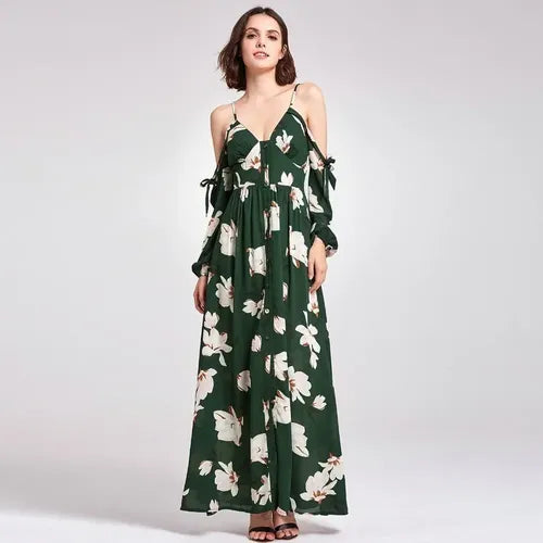 Vestido Fiesta Playa Floral Ep 116