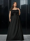 Vestido Fiesta Largo Con Bolero Talla Grande Ep 175