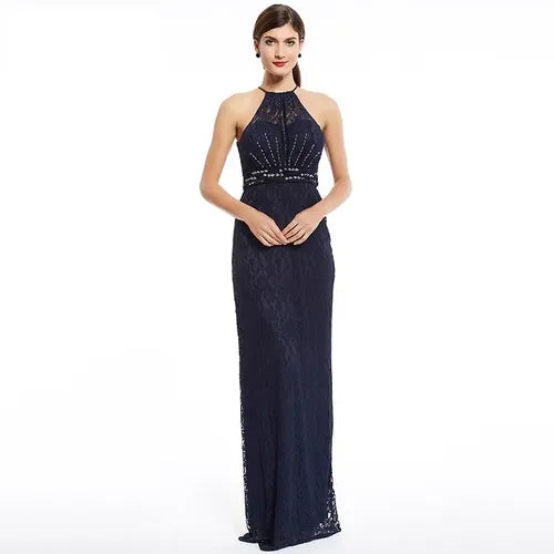 Vestido Fiesta Encaje Negro Ep 208 Negro 10