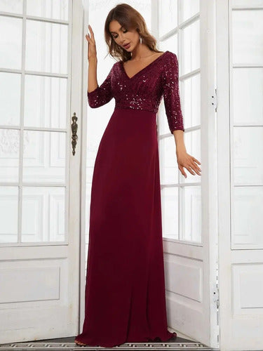 Vestido Fiesta Largo Matrimonio  Ep 172c