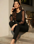 Entero Jumpsuit Mono Negro Fiesta  El 54
