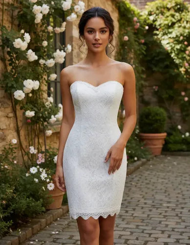 Vestido De Novia Desmontable De Cola Sirena Corset Np 09