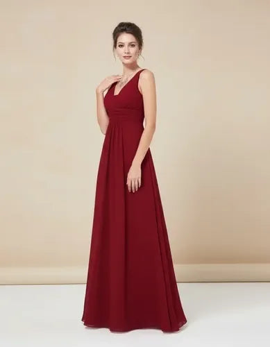 Vestido Fiesta Largo Gasa Ep 146
