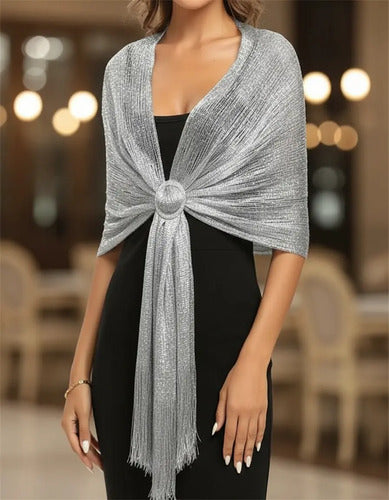 Blazer con flecos de fiesta - vista 2
