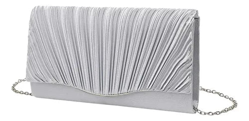 Cartera Brillos Fiesta Coctel Día Noche Clutch Mano Ct 02