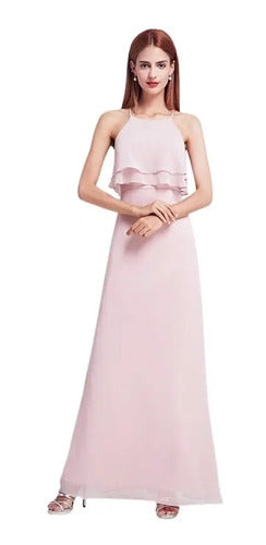 Vestido Fiesta Largo Graduación Matrimonio Ep 84 Rosa 6