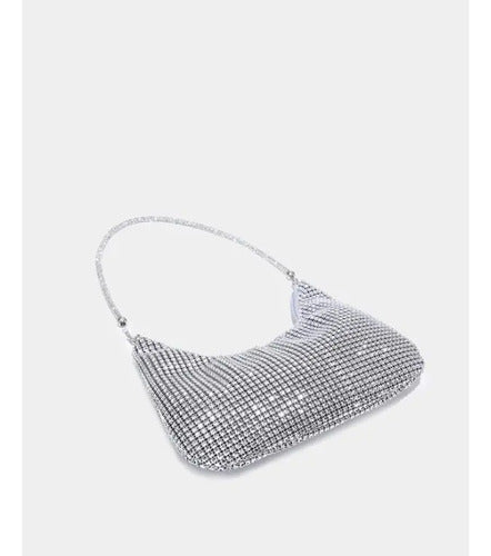 Cartera Brillos Fiesta Coctel Día Noche Clutch Mano Ct 05