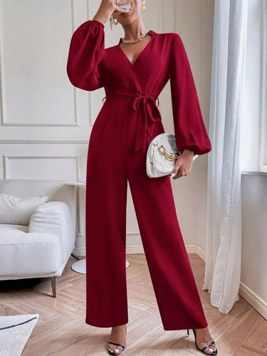 Entero Jumpsuit Mono Manga Larga El 159