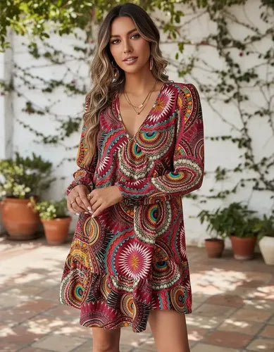 Vestido bohemio - vista 2