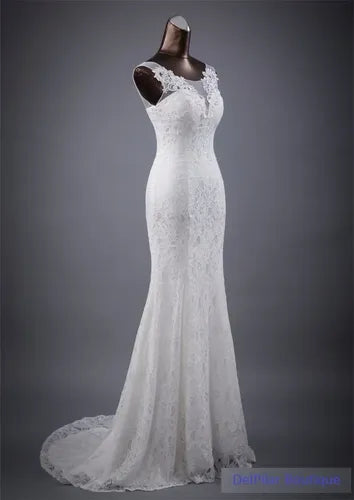 Vestido Novia Marfil Sirena Corset Delpilar Np 01
