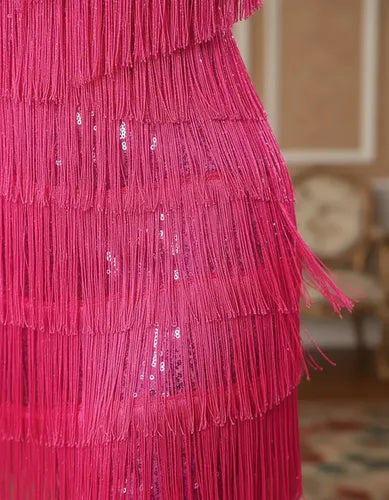 Vestido con lentejuelas de fiesta - vista 30