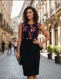 Vestido Tubo Delpilar Va 459 Corto Negro Mujer Negro M