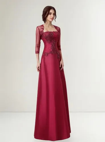 Vestido De Fiesta Largo Gala Matrimonio Ep 403 Rojo 8