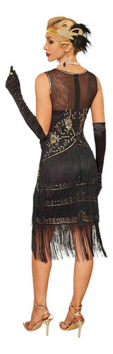 Vestido De Baile Retro Gatsby, Años 20 Charleston  Va 610