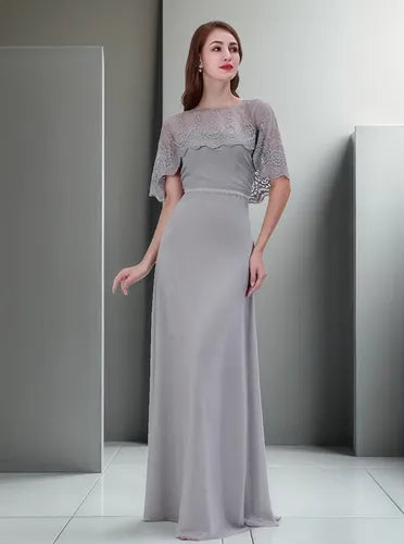 Vestido De Fiesta Matrimonio Con Capita Ep 133 Gris 10