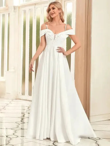 Vestido Novia Marfil Satén Delpilar Ne 25