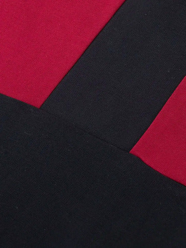 Vestido Ajustado Oficina Cóctel Cuello Camisero Va 587 Rojo L