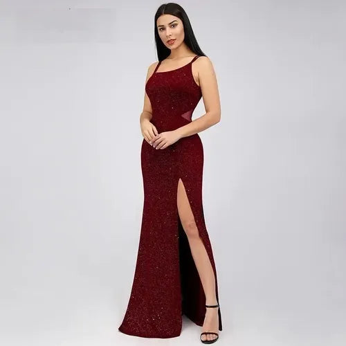 Vestido De Fiesta Largo Graduación Ep 157 Rojo 8