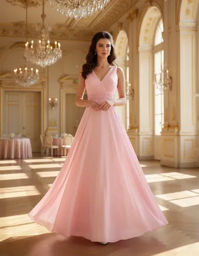 Vestido de gasa de graduación - vista 23