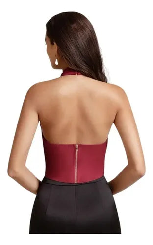 Top Blusa Mujer Fiesta Transparente Bb 59