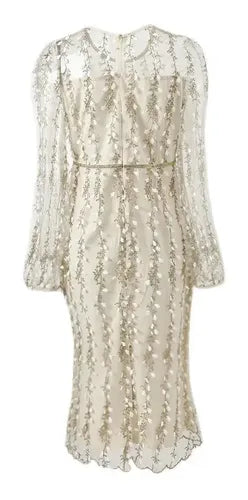 Vestido De Fiesta Novia Civil Mangas Va 461