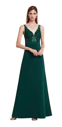Vestido Fiesta Largo Graduación Ep 125 Verde 8