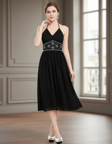 Vestidos Fiesta Vestido Corto Ep 38c Negro 8