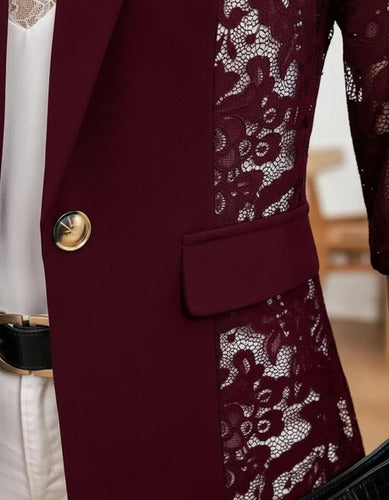 Blazer Bolero con Encaje - vista 48