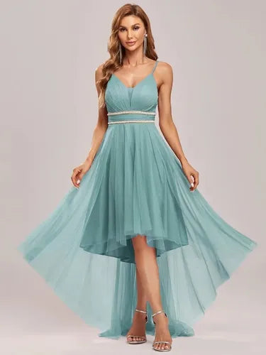 Vestidos Mullet Fiesta Graduaciones Tirantes Tul  Ep 56c