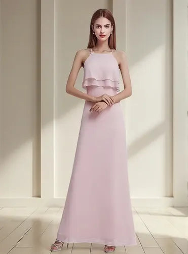 Vestido Fiesta Largo Graduación Matrimonio Ep 84 Rosa 6