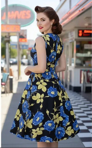 Vestido Corto Multicolor - vista 5