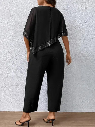 Entero Jumpsuit Mono Talla Grande Fiesta Vg 288