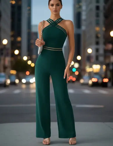 Jumpsuit de fiesta · Negro · EL 129 - vista 27
