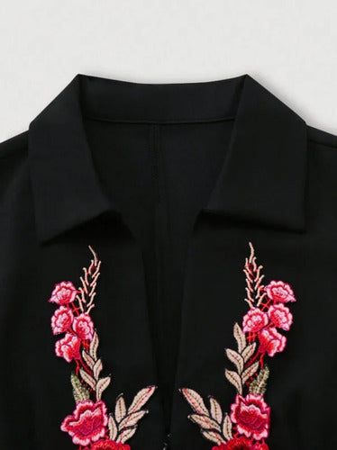 Entero Jumpsuit Mono Fiesta Bordado El 165