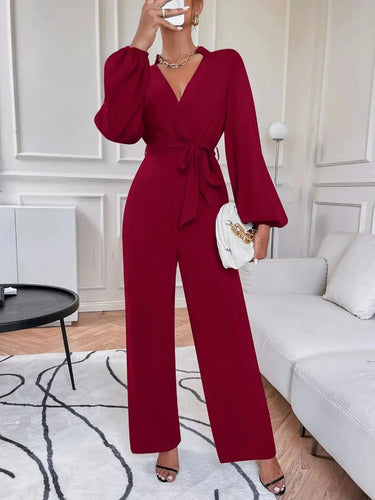Entero Jumpsuit Mono Manga Larga El 159