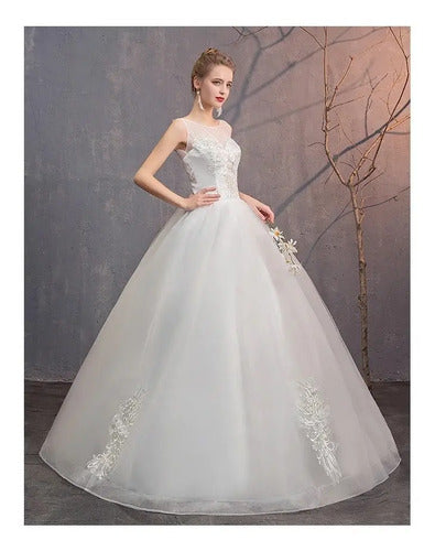 Vestido De Novias Tipo Princesa Nf 05