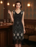 Vestido Años 20 Lentejuelas Midi Va 616