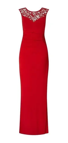 Vestido Mujer Largo Ajustado  Va 132