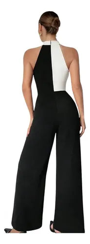 Entero Mujer Jumpsuit Mono Negro Fiesta  El 230