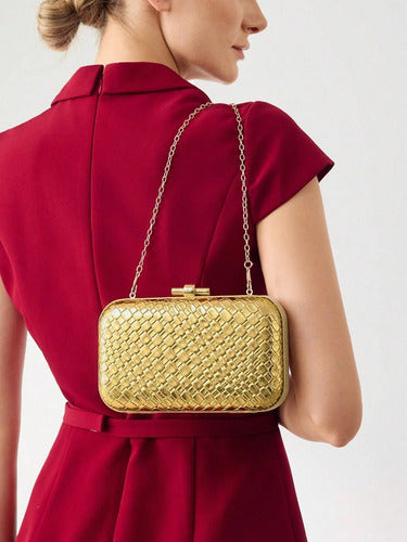 Cartera Brillos Fiesta Coctel Día Noche Clutch Mano Ct 05