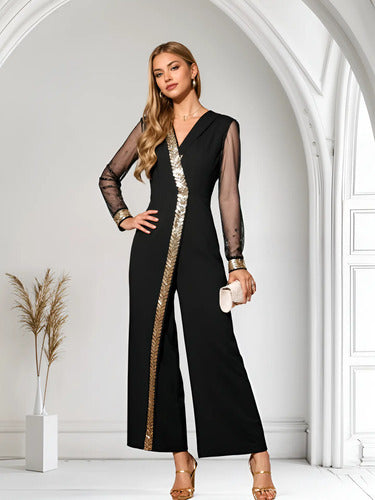 Entero Jumpsuit Mono Fiesta Lentejuela El 212